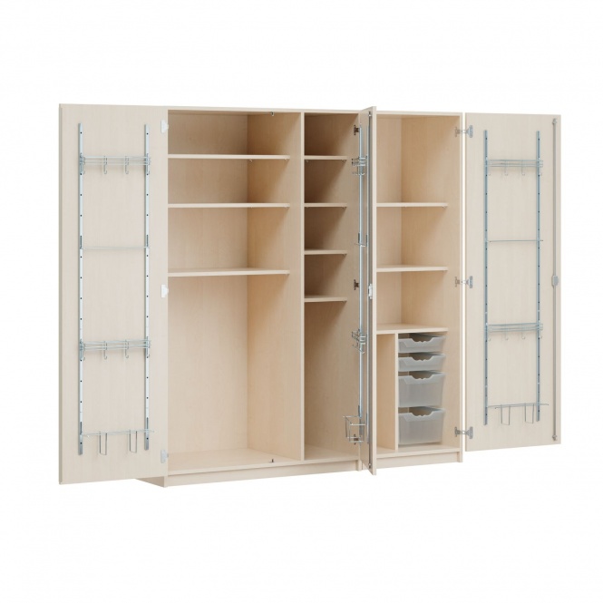 Musikschrank MOFF 3 BHT 190,3x190x60 cm 